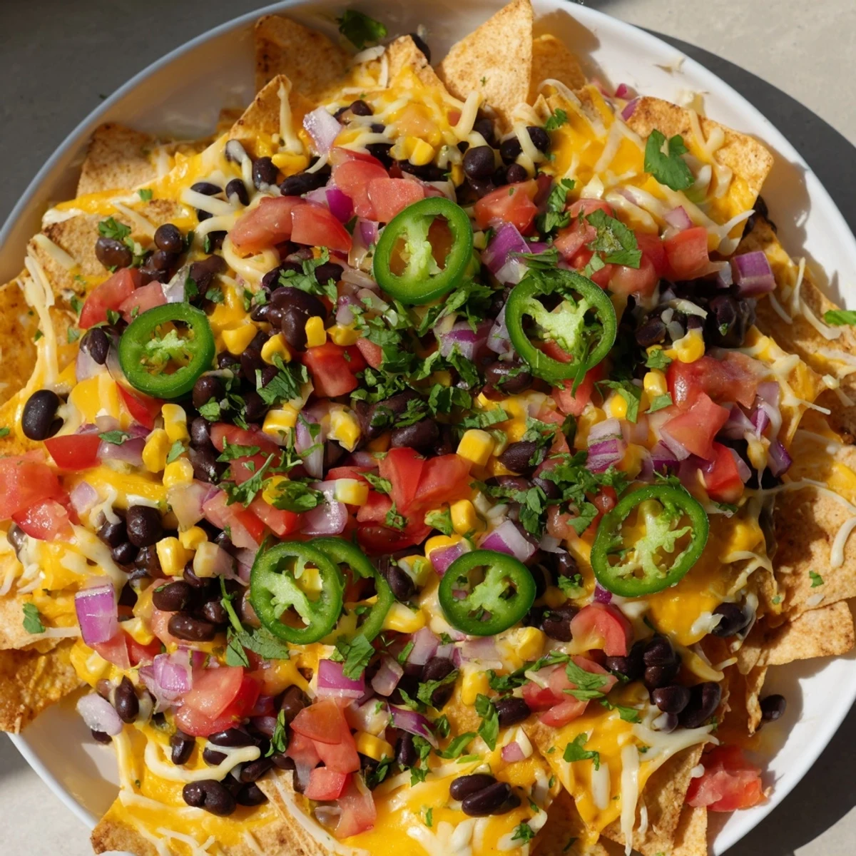 Sheet Pan Nachos Loaded