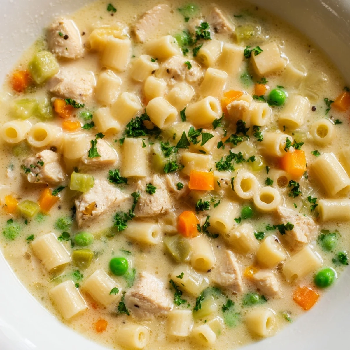 Chicken Pot Pie Pasta
