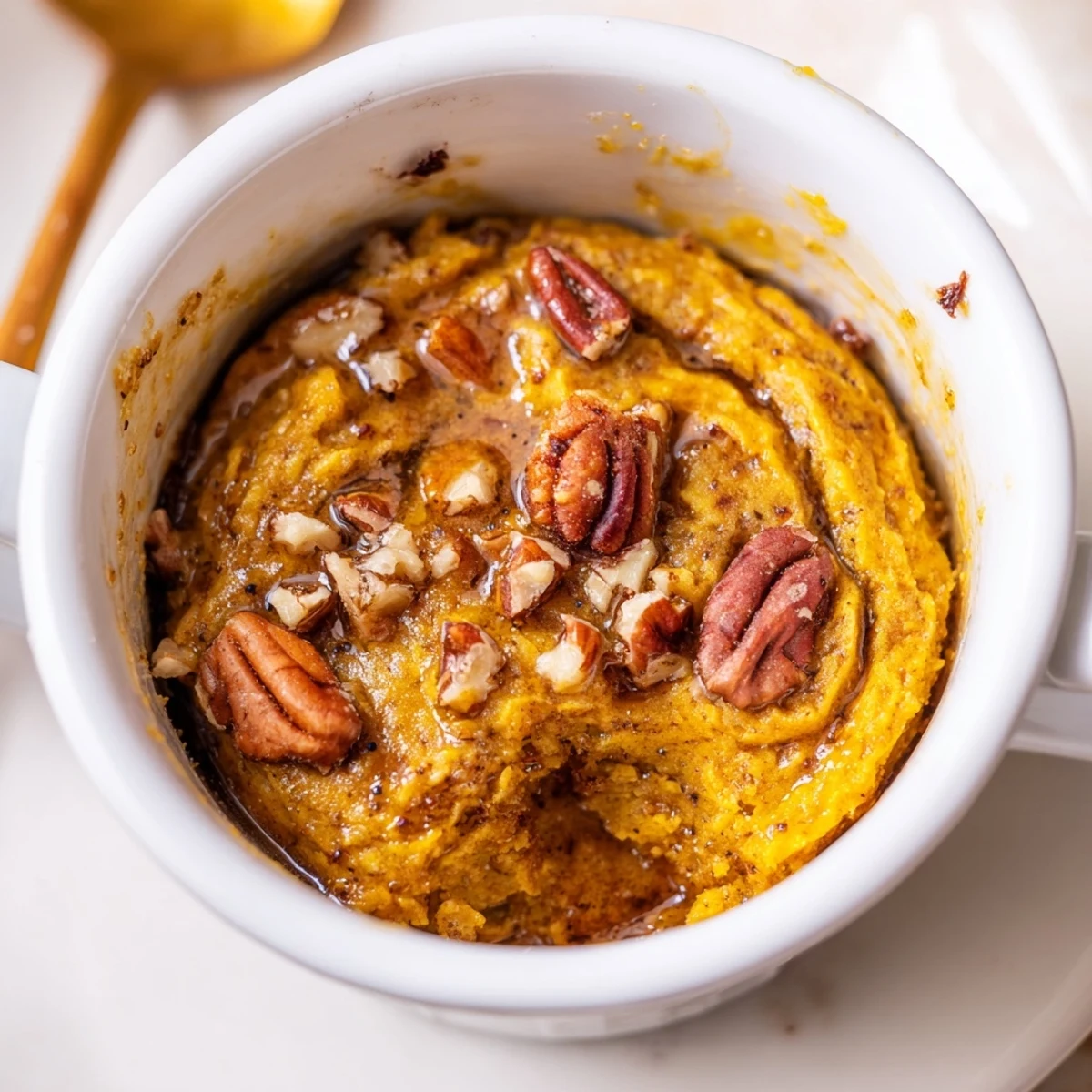 Pumpkin Spice Baked Oats