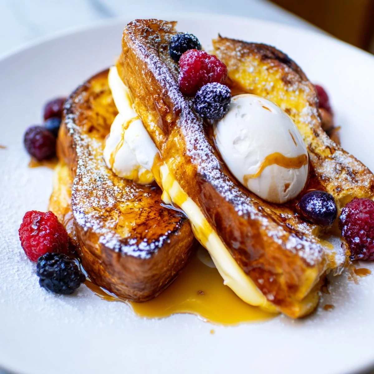 Ice Cream French Toast