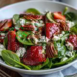 Spring Strawberry Spinach Salad