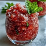 Picture a bright, frosty Frozen Strawberry Lemonade Slushie ready to quench thirst.