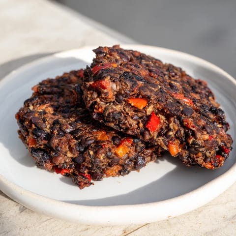Hearty Black Bean Burgers