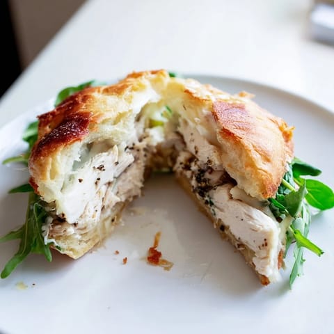 Leftover Pizza Chicken Sandwich