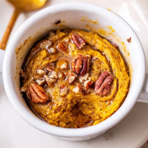 Pumpkin Spice Baked Oats