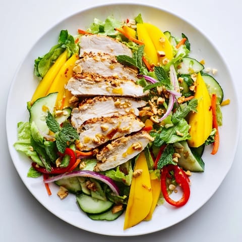 Thai Mango Chicken Salad