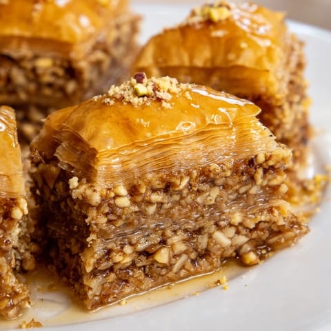 Turkish Hazelnut Pistachio Baklava