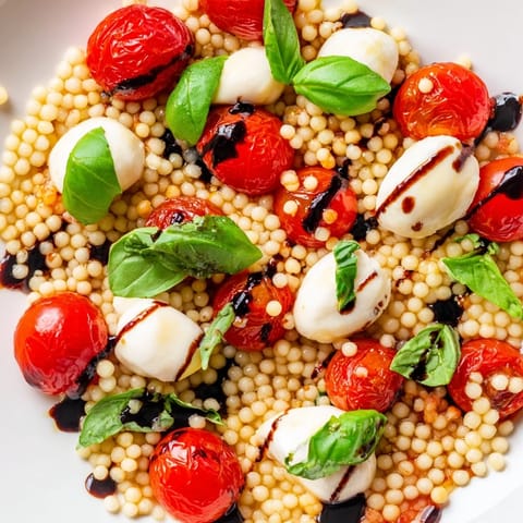Caprese Couscous Salad