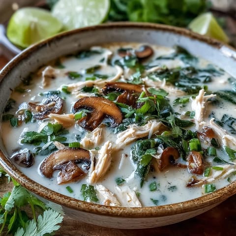 Authentic Tom Kha Gai Soup