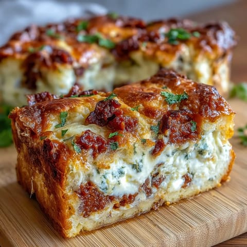 Savory Italian Easter pie with ricotta and salami, baked in a golden pastry crust, perfect for festive brunches or holiday gatherings.