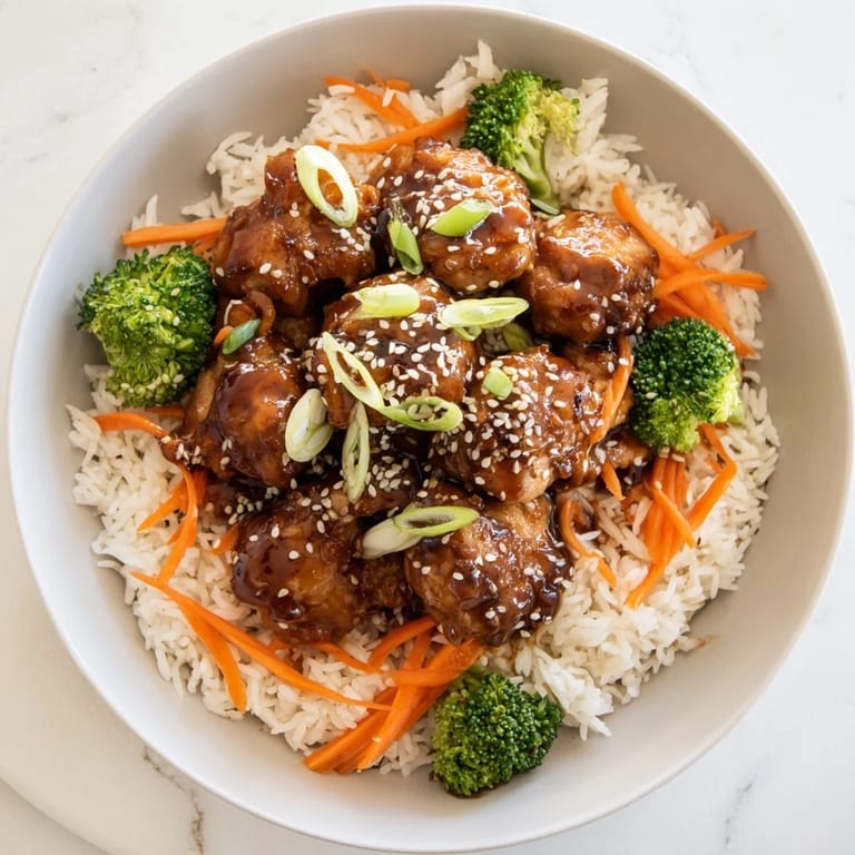 Steaming Easy 20-Minute Chicken Teriyaki Bowls: tender chicken and vibrant vegetables coated in glossy sauce.