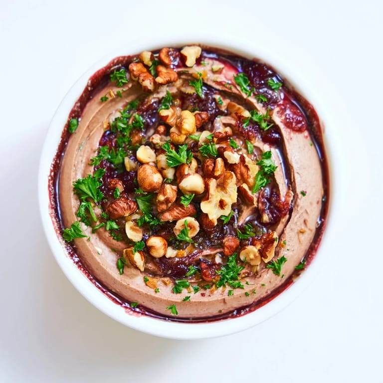 Delectable The Velvet Underground appetizer with fig jam and walnuts, an elegant gluten-free starter course.