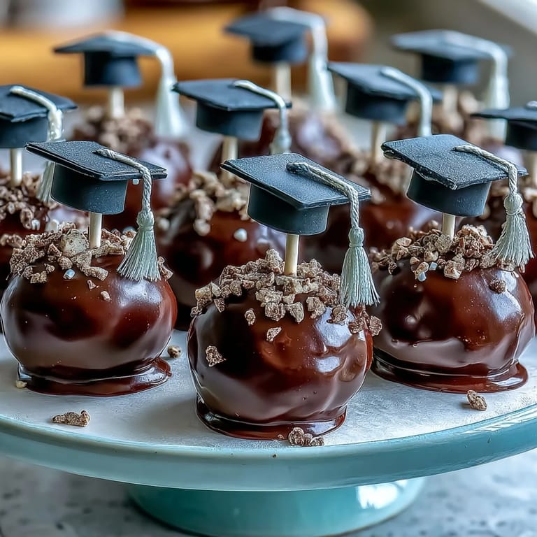 Vibrant candy-coated graduation cake pops, a fun and edible school spirit edible.