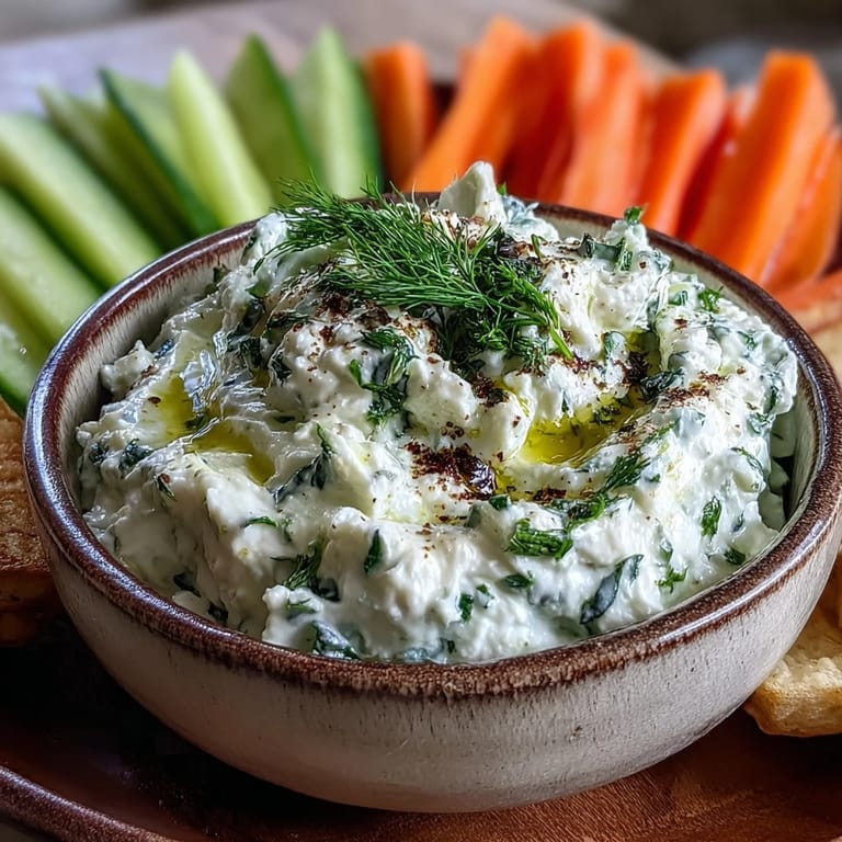 Delicious Greek Skyr Tzatziki, a light, flavorful appetizer ready in minutes.