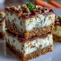Carrot Cake Cheesecake Bars